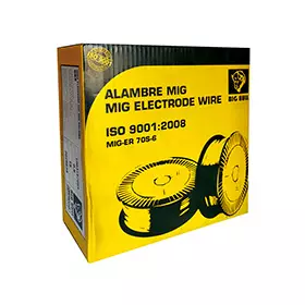 Alambre Mig 0.8 Mm Big Bull Sin Gas Rollo 1 Kg Mod: E-71T