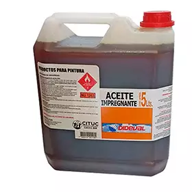 Aceite Impregnante Dideval 5 Lts.
